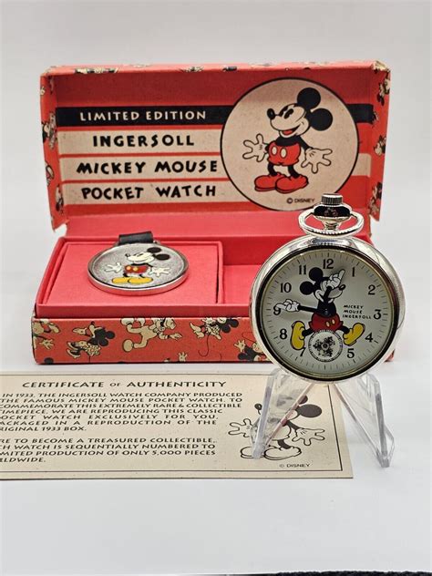mickey mouse replica 1933 watch